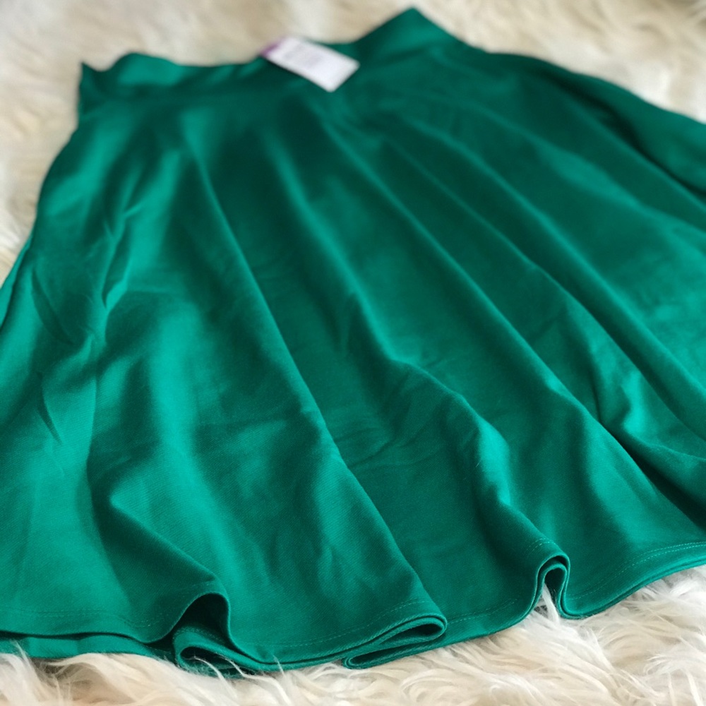 Green Midi Skirt